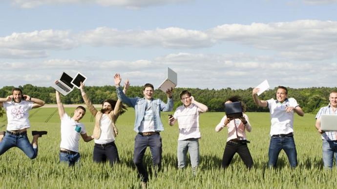 Les étudiants d’Ile-de-France pourront postuler plus facilement à l’Esa avec son nouveau site en région parisienne. Ici, sur la photo, des étudiants d’Angers. © N. COURTADE